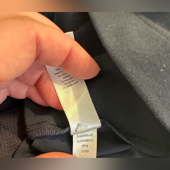 Mint ATHLETA Metro Downtown Skort Skirt Shorts Navy Blue Side Ribbon Tuxedo - Picture 12 of 13